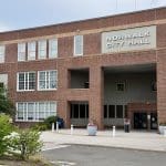 A photo showing Norwalk City Hall.